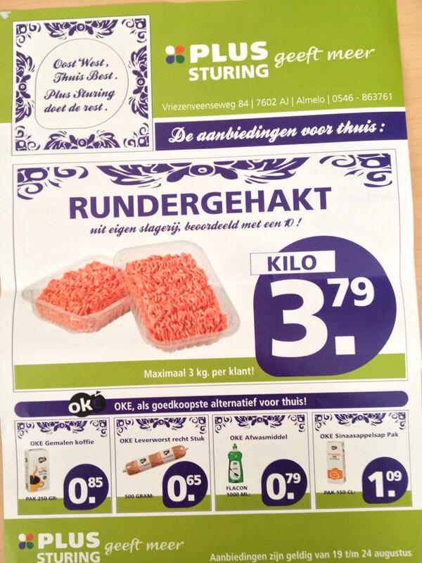 Oost West, thuis best! Plus Sturing doet de rest!