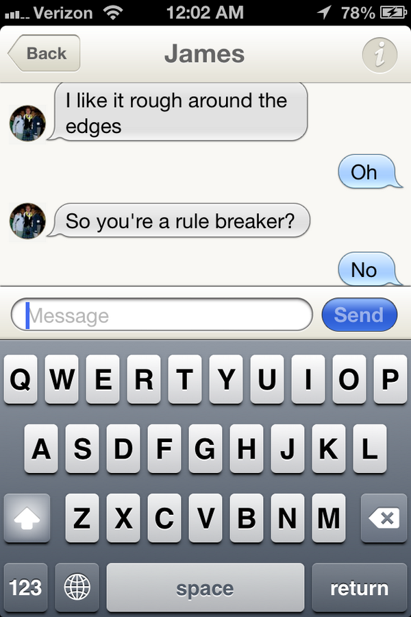 TinderYikes's tweet photo. No. Just no http://t.co/s2uSHuup4I