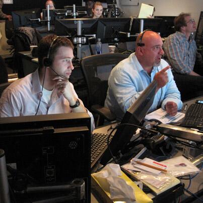 AJAMCompass's tweet image. #AJConsiderThis behind the scenes: @thezechfiles &amp;amp; our director Chris call the shots from the control room