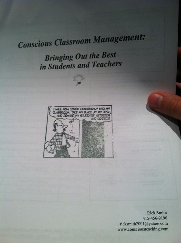 RobKerrFCPS's tweet image. Attending a lecture at #GreatBeginnings by educational writer #RickSmith #ntchat  #EdChat