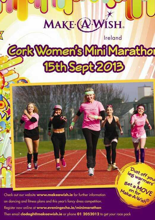 Run4WishesCork's tweet photo. Who wants to run for @MakeAWish_ie in the Cork Women's Mini Marathon? Great cause &amp; a fun day out!! PM for details. http://t.co/rCgOnVGNW2