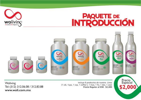 Woliving's tweet photo. Promoción Paquete de Introducción http://t.co/Xxo53ab6cg