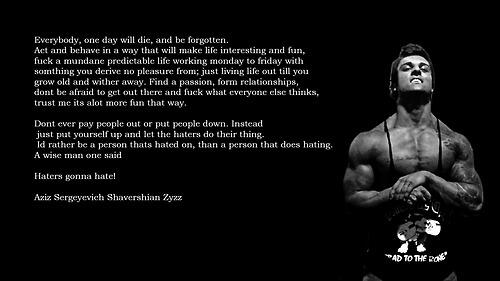 Zyzz Quote - Zyzz Quote Stickers Redbubble / Olympia eight years in a Zyzz Quote - Zyzz Quote Stickers Redbubble / Olympia eight years in a