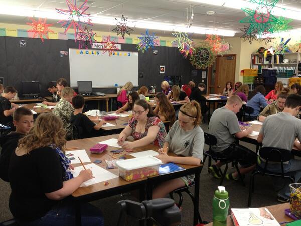 HilanderClan's tweet photo. It's summer time and we have incoming freshman working at our math camp. Great stuff! http://t.co/OZXtdDHFOM