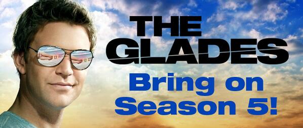 TGWritersOffice's tweet photo. Yes, please do! RT @CorInWinnipeg #TheGlades Monday!!! Please retweet &amp; let @AETV know you want Season 5!!! http://t.co/vMfzgdAdcK