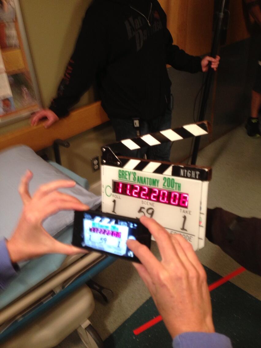 200th wow , starting it today Patrick Dempsey/Twitter