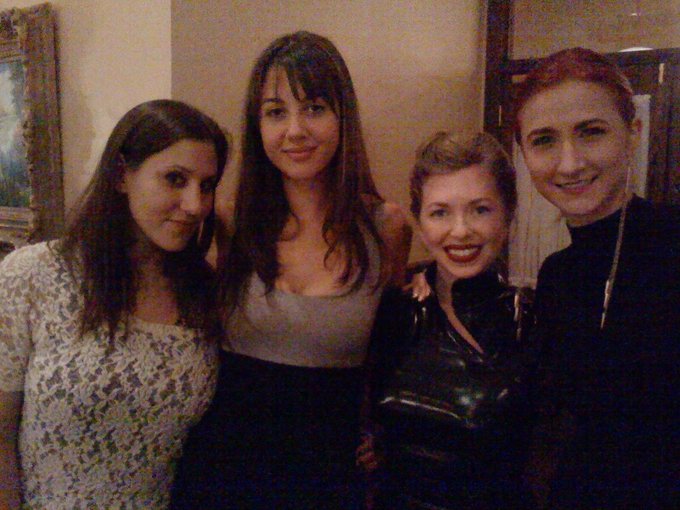 With a trifecta of beautiful ladies at #fetcon #fetishcon #happiness #drool &amp;lt;3 @meggerz @cearalynch<a href="/tag/fetcon"class="tags">#fetcon</a><a href="/tag/drool"class="tags"><span>#drool</span></a><a href="/tag/happiness"class="tags"><span>#happiness</span></a><a href="/tag/fetishcon"class="tags"><span>#fetishcon</span></a>