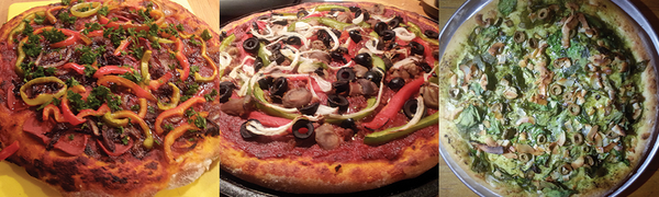 Try one of our delicious #Vegan pizzas. #Montreal #Vegetarian #Delivery