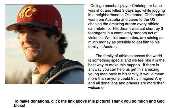 ShortstopT's tweet image. “@BaseballDoucher: ATTENTION ATHLETES
RT and spread the word!
gofundme.com/3zktjc http://t.co/3V5zpSGKmX” wow that is terrible, 🙏🙏🙏