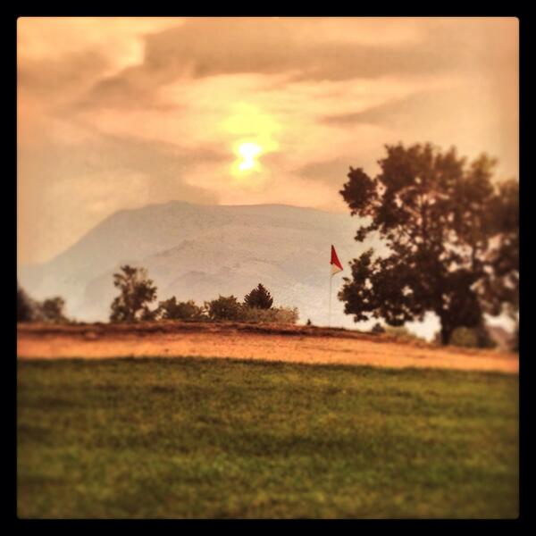 <a href="/GCMorningDrive/">GCGolfToday</a> @NickFaldo006 fires of <a href="/YellowstoneNPS/">Yellowstone National Park</a> sure do make a pretty sunset #codywyoming #17