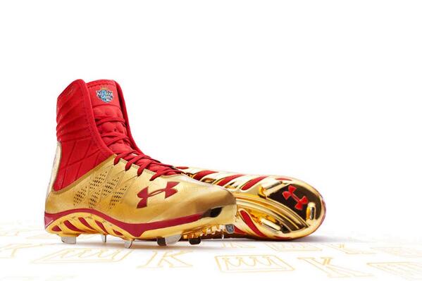 BaseballStuff2's tweet image. Who'd wear these sick spikes?