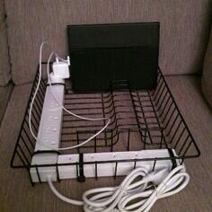 My greatest find so far for school was this dish dry rack for IPad org. Bought mine today at Target #kinderchat