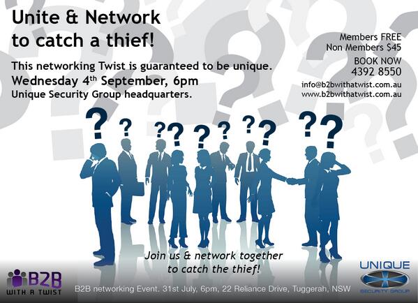 b2bwithatwist's tweet photo. New date confirmed for B2B Networking Event: WEDNESDAY 4TH SEPTEMBER 2013. Check out our invitation below for info... http://t.co/wDCVorVyFl