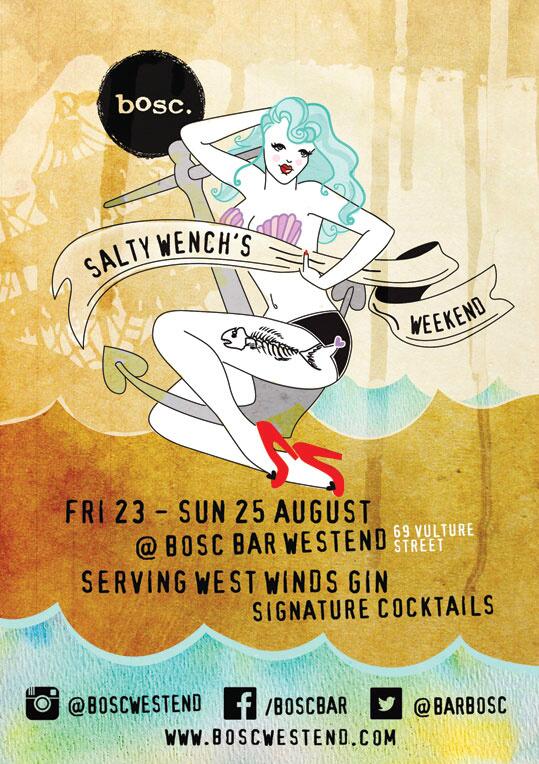 BarBOSC's tweet photo. Lets Get Salty
This weekend, WestWind Gin and bosc are hosting the saltiest party of the week. http://t.co/tJWxtF5BxP