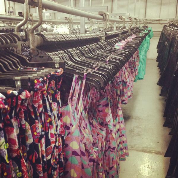 Leonard St for Sportsgirl Designer collaboration all steamed &amp; ready for delivery :)