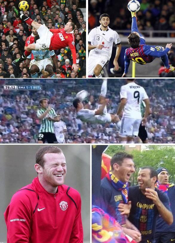 CeciAlbiceleste's tweet image. Start your day with a smile ;) #Messi #OverheadKick #Cristiano #FAIL cc @101greatgoals @_MatiasMessi @Mascherano♥