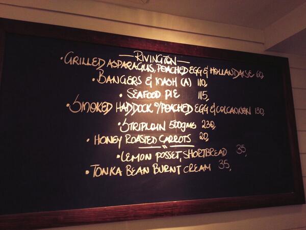 rivingtongrill's tweet image. Check out today&apos;s blackboard specials @ Souk Al Bahar