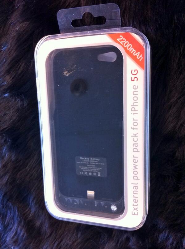 ProTechMobiles's tweet image. iPhone 5 battery not lasting long enough? Check in store for new external battery cases.