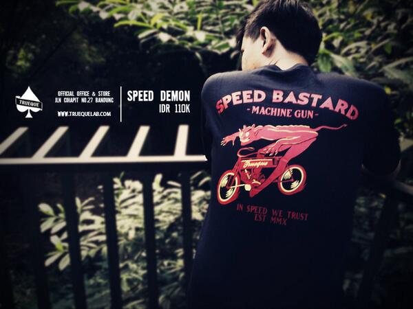 XXVIISTORE's tweet photo. #SALE #FRESH "SPEED DEMON" TEES IN BLACK | 30S COTTON | AVAILABLE SIZE S/M/L/XL | IDR.110K ORDER SMS : 083821616416 http://t.co/E70ktJMS7H