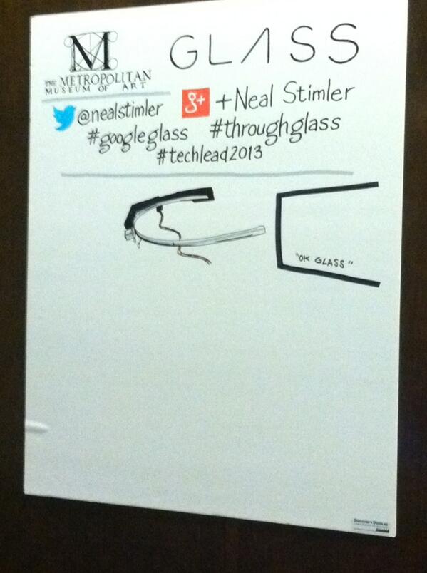 Tech_at_LEAD's tweet image. Google Glass!!!!!!! @nealstimler #googleglass #throughglass #techlead2013