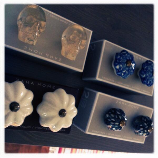 rebe3rossi's tweet image. Oggi si cambiano i #pomelli tristi con questi... 😍 #casa @zara_home