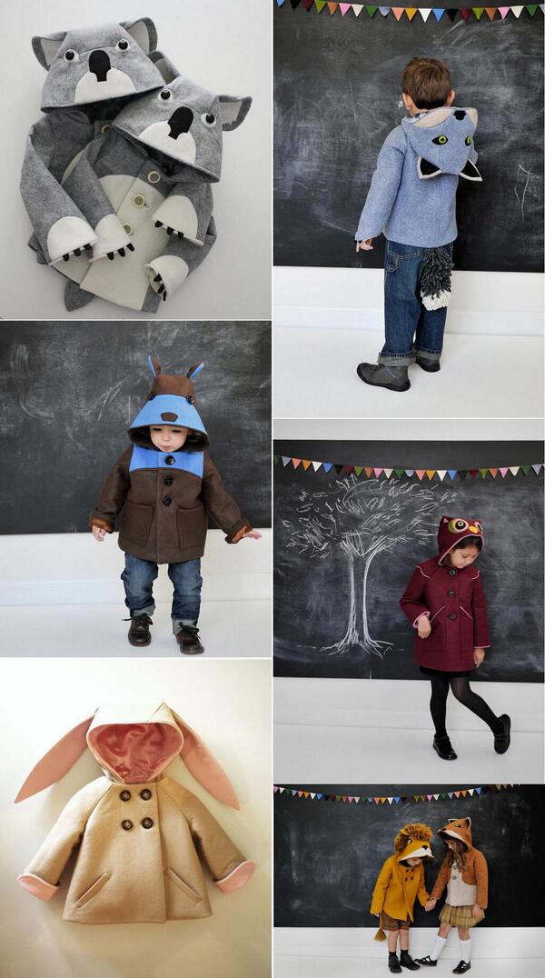 SlowlyDesign's tweet photo. 可愛すぎる子供用動物コートいろいろ 

（via http://t.co/qZjlKwKyH9…） http://t.co/EkF6wkQhMb