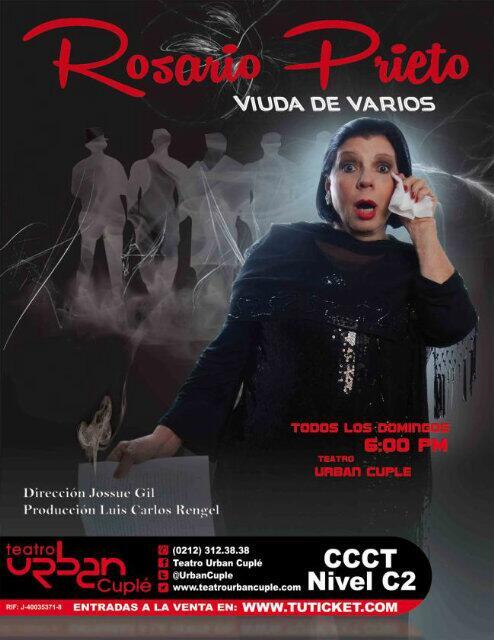 JOSSUEGIL's tweet photo. Pronto reirás con "ROSARIO PRIETO VIUDA DE VARIOS" bajo la Dirección de Jossue Gil en @UrbanCuple @JGTALLER http://t.co/XCmsW8L0Hs