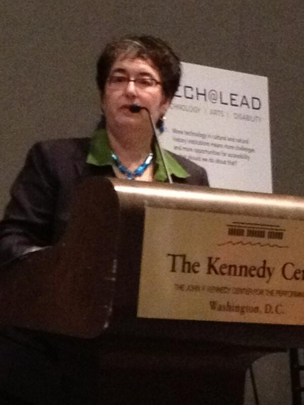 DayAlMohamed's tweet image. Betty starting us off. Culture as a right &amp;amp; exploring the role of technology &amp;amp; #disability in the arts #techlead2013