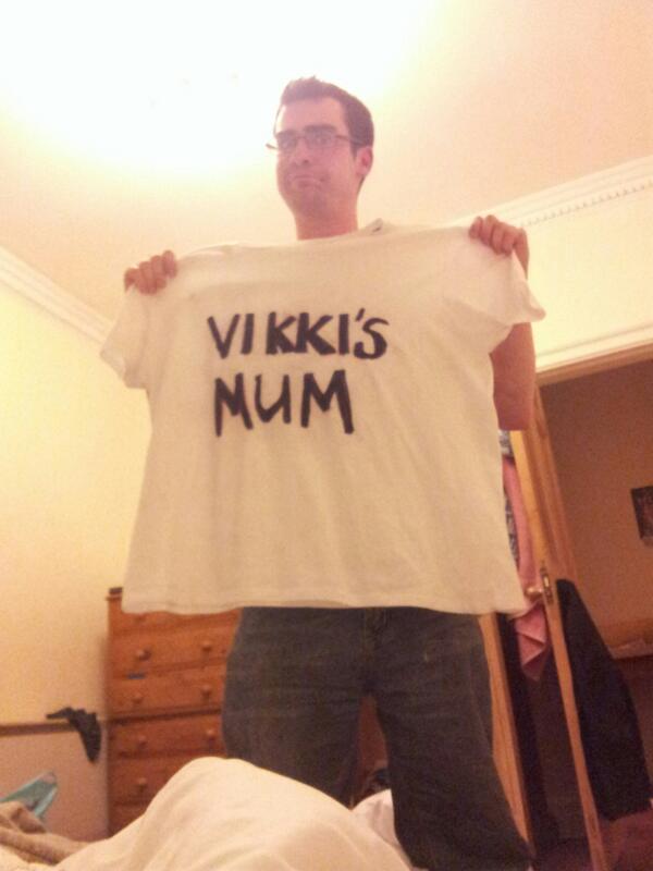 SofaSpecific's tweet image. Standard night of being Vikki's mum tonight... Think Im in love. But a great and funny show from @vikkistone Go see!!