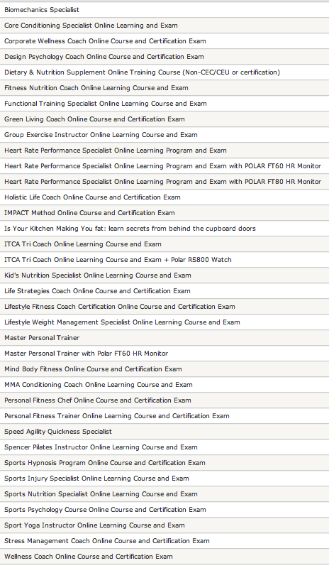 spencercoach1's tweet photo. 30% OFF SALE NESTA, Spencer Institute, MMACA, ITCA, IMPACT &amp; TACTIX Certifications http://t.co/9xKMpyfbaH http://t.co/FwsoywJrRq