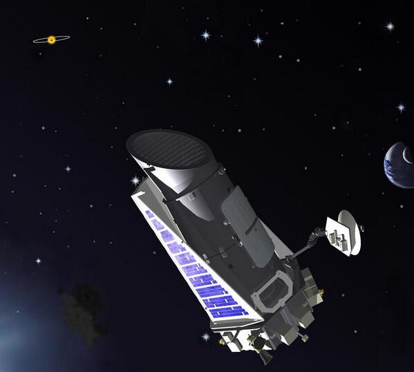 DiscoverMag's tweet photo. NASA's looking to repurpose the Kepler telescope - something they've had lots of practice at http://t.co/G1U4TpubMS http://t.co/dREzwL2t83