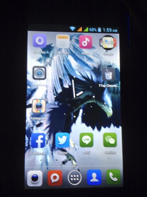 iam_MarkT's tweet image. Exchanged phone with my bro. #CherryMobileTitanTV #impressiveperformance