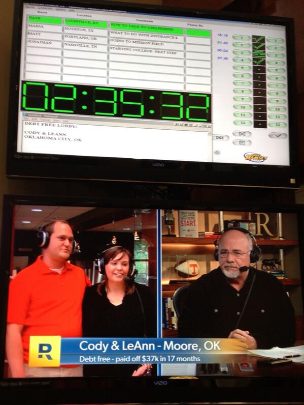 Marthas_Place's tweet photo. Cody and Leann are on the @RamseyShow now! Tune in http://t.co/gx0XnA026g &amp; watch! http://t.co/FR4bkdc9YH