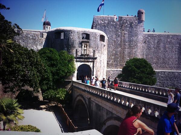 rienlow's tweet image. Getting my Game of thrones on! Dubrovnik.