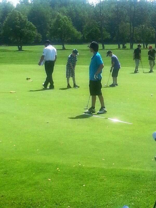 Rob_21's tweet image. Great day to practice their putting skills! #MGCC
