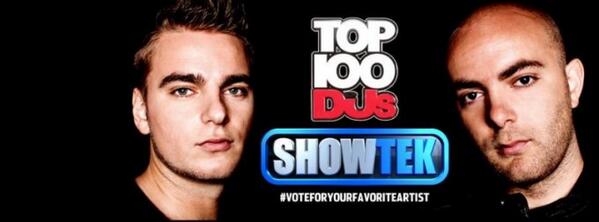 ShowtekFans's tweet photo. @Showtekmusic #VoteShowtek #DJMagTop100 -> #1 ♥ http://t.co/c0xp651kTO