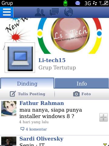 Litech_15's tweet image. #news #Upgarde Facebook for blackberry