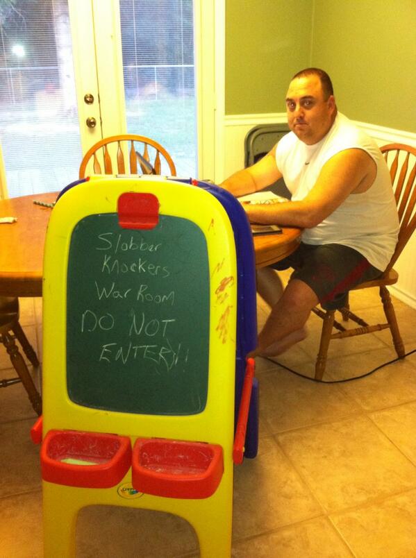 BrookeChitty's tweet image. My husband @chitty_bang19 is a #fantasyfootballfreak #footballdraft #dontmesswithjeff