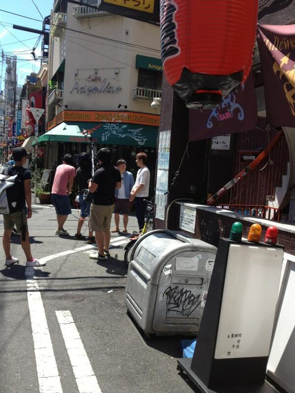 riyofunk's tweet image. アメ村で、かまいたち