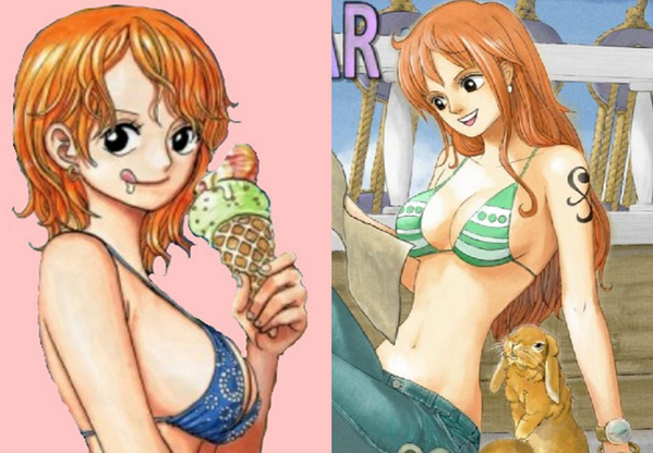 マンガ天国 そこいらのbotとは違うぜょ ワンピース どっちのナミの髪型が好き ショート派 左 は Rt ロング派 右 は お気に入り どっちのナミも最高 は Rt Amp お気に入り Http T Co Buiun3ji0m Twitter