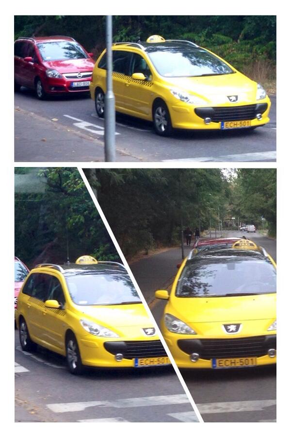 User4096's tweet image. Az új taxi? Nem rossz.