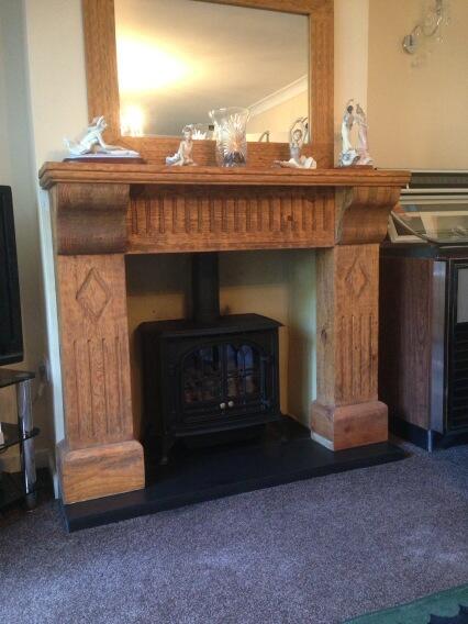 Hunter stove in and done, Kelvin Fireplaces @ Polhill Garden Centre
