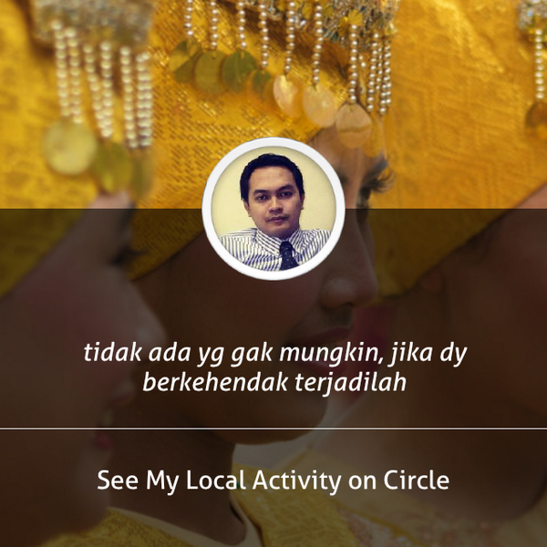dhean_SIT's tweet photo. tidak ada yg gak mungkin, jika dy berkehendak terjadilah... shared via @CircleApp http://t.co/1EKk6F6nGp