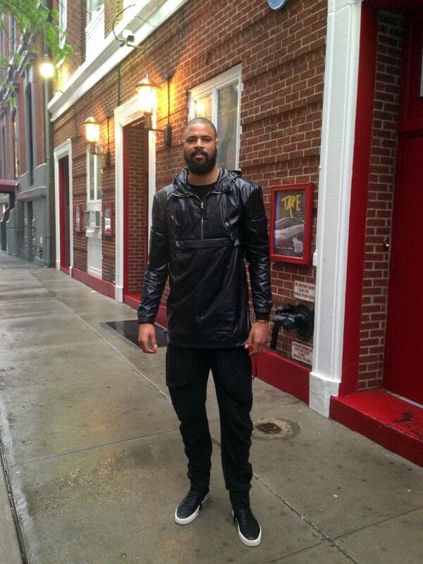 only 3 days post launch &amp; #ProspektSupply is already showing up on the streets. here's <a href="/tysonchandler/">Tyson Chandler</a> in #NYC.