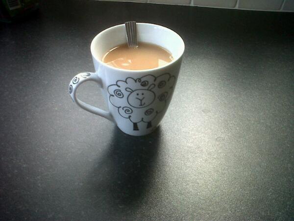 EmmaWatso91's tweet photo. Nothing better than the first cup of tea of the day #teaaddict #cravings #brunch http://t.co/5DQkBwpse7