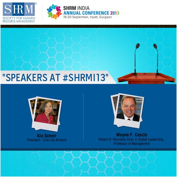 SHRMindia's tweet image. Hear our eminent personalities speak at SHRM India Annual Conference 2013. Join us at annualindia.shrmindia.org #SHRMI13