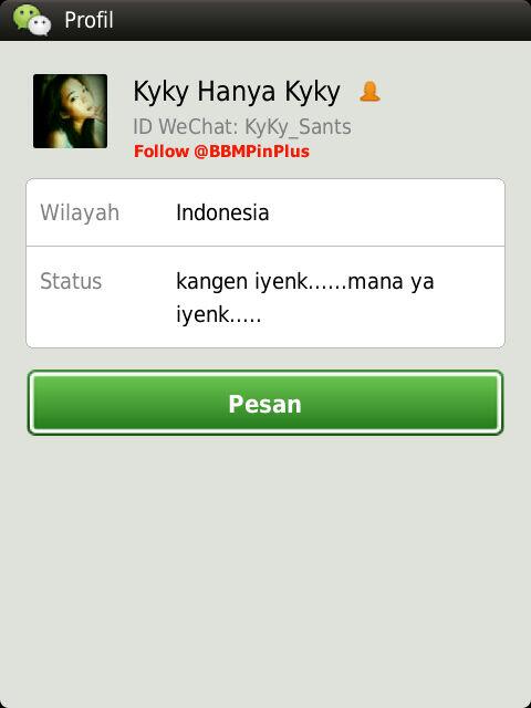 BlueHotPlus's tweet image. Free ID Wechat for you all. ID lihat di PIC. Cekidot..!! #BBMPinPlus #WechatID #RT