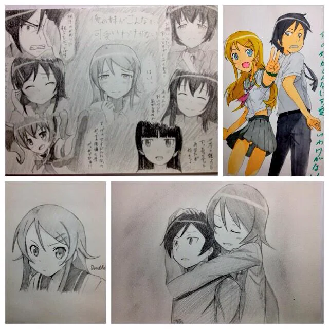 #俺妹
#上手いと言ってくれる人RT
いままで描いてきたやつです! 