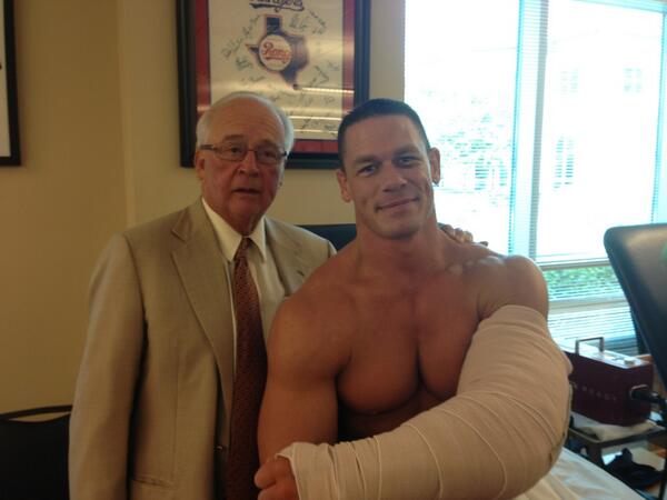 John Cena After Surgery