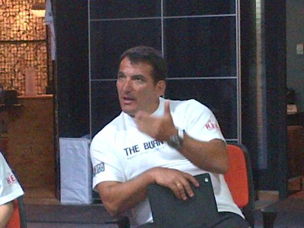 Pyrros's greatest opponent was/is his best friend. #PyrrosDimas in @TheBurnRoom. #Olympic legend